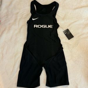 Rogue Nike Women’s Singlet, Black, Shorts, Powerlifting Weightlifting